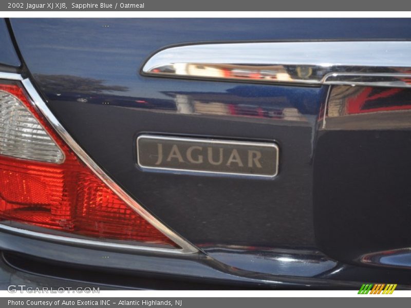 Sapphire Blue / Oatmeal 2002 Jaguar XJ XJ8