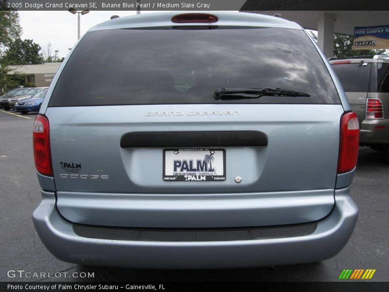 Butane Blue Pearl / Medium Slate Gray 2005 Dodge Grand Caravan SE