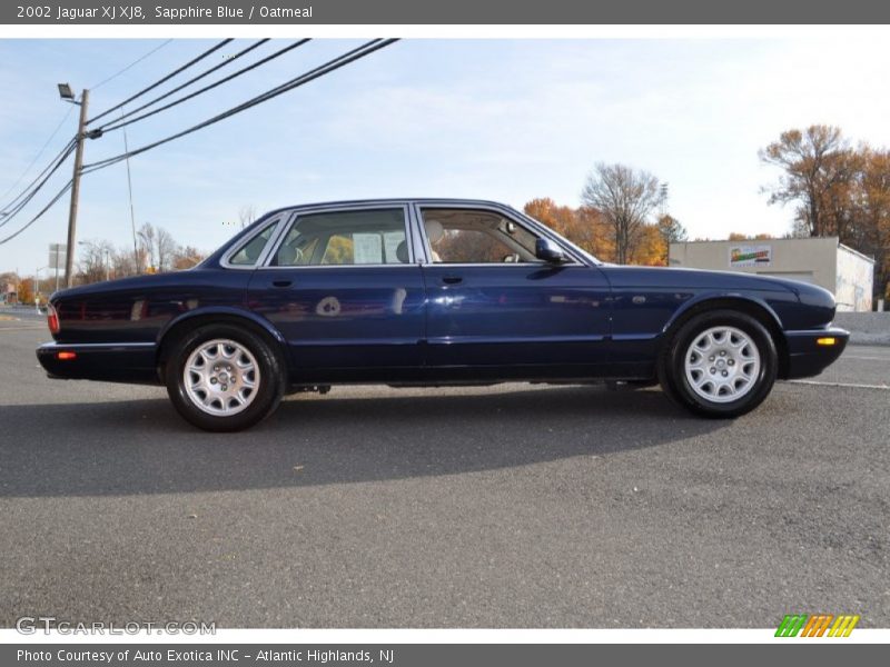 Sapphire Blue / Oatmeal 2002 Jaguar XJ XJ8