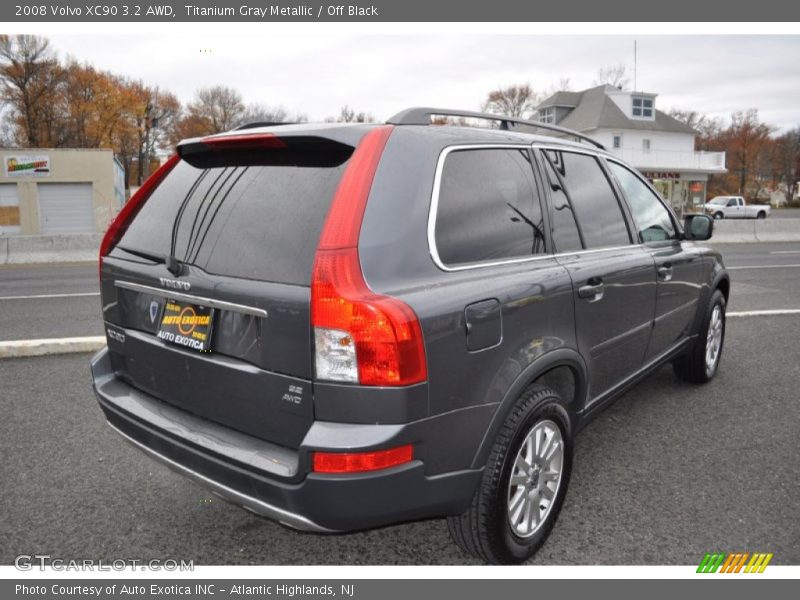 Titanium Gray Metallic / Off Black 2008 Volvo XC90 3.2 AWD