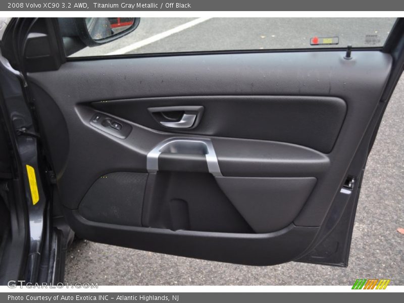 Titanium Gray Metallic / Off Black 2008 Volvo XC90 3.2 AWD