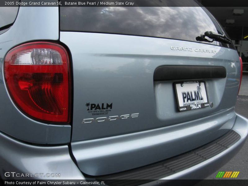 Butane Blue Pearl / Medium Slate Gray 2005 Dodge Grand Caravan SE