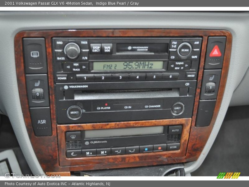 Controls of 2001 Passat GLX V6 4Motion Sedan