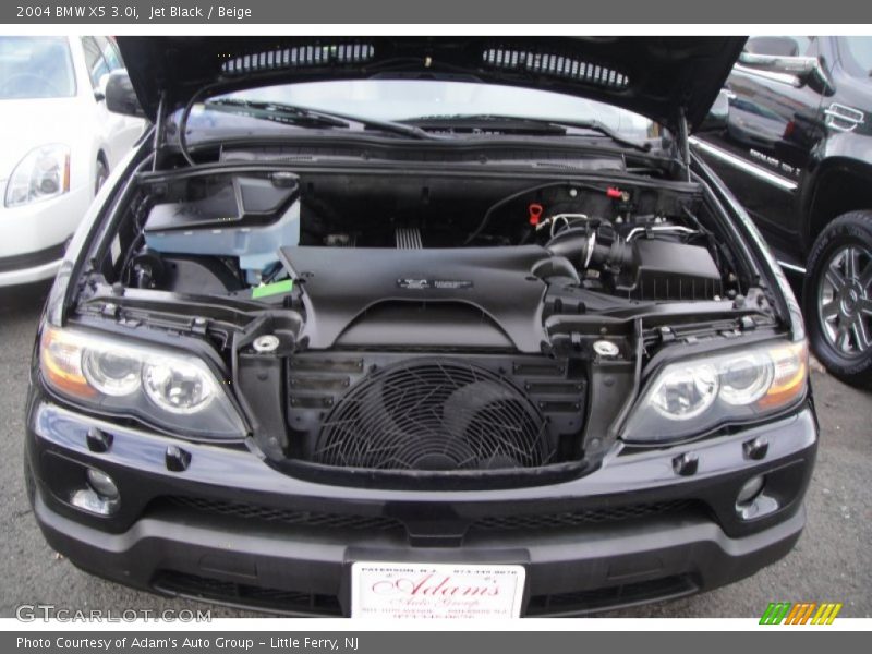 Jet Black / Beige 2004 BMW X5 3.0i