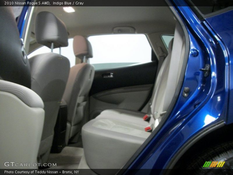 Indigo Blue / Gray 2010 Nissan Rogue S AWD