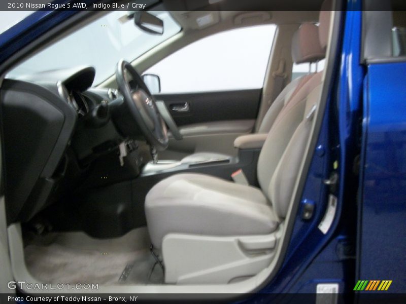 Indigo Blue / Gray 2010 Nissan Rogue S AWD