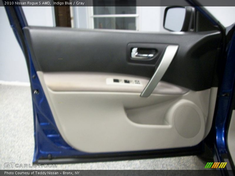 Indigo Blue / Gray 2010 Nissan Rogue S AWD