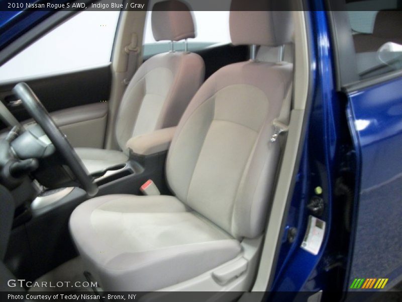 Indigo Blue / Gray 2010 Nissan Rogue S AWD