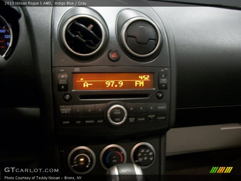 Indigo Blue / Gray 2010 Nissan Rogue S AWD