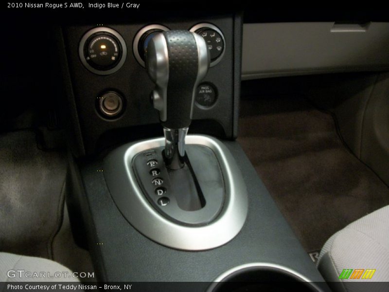 Indigo Blue / Gray 2010 Nissan Rogue S AWD