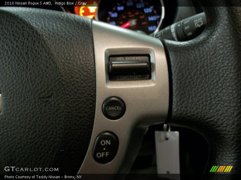 Indigo Blue / Gray 2010 Nissan Rogue S AWD