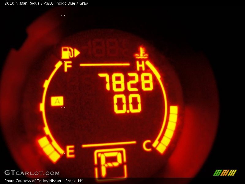 Indigo Blue / Gray 2010 Nissan Rogue S AWD