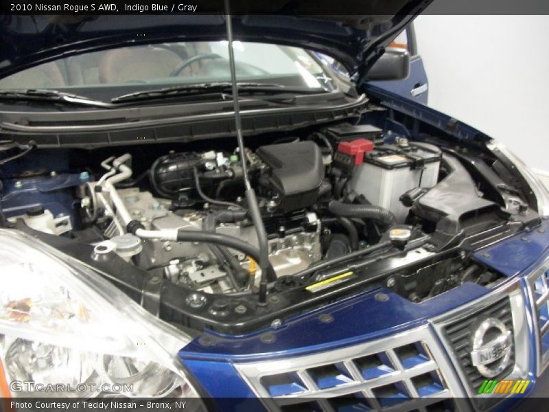 Indigo Blue / Gray 2010 Nissan Rogue S AWD