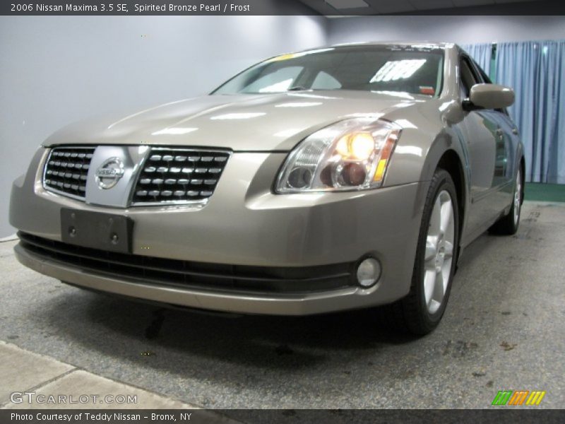 Spirited Bronze Pearl / Frost 2006 Nissan Maxima 3.5 SE