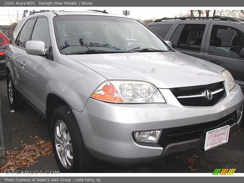Starlight Silver Metallic / Ebony 2003 Acura MDX