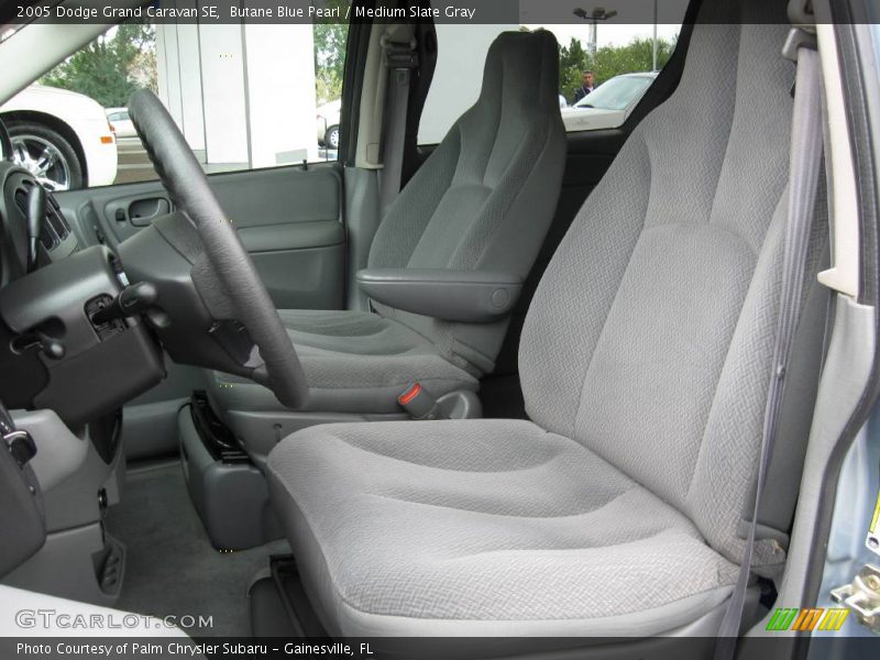 Butane Blue Pearl / Medium Slate Gray 2005 Dodge Grand Caravan SE