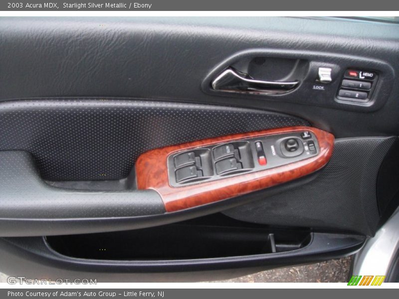 Starlight Silver Metallic / Ebony 2003 Acura MDX