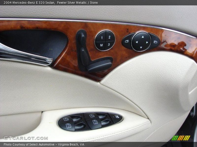 Pewter Silver Metallic / Stone 2004 Mercedes-Benz E 320 Sedan