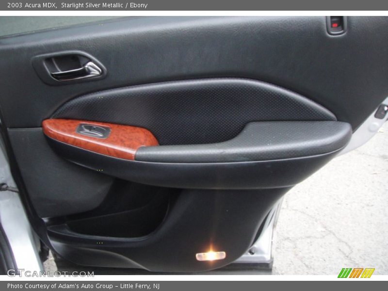 Starlight Silver Metallic / Ebony 2003 Acura MDX
