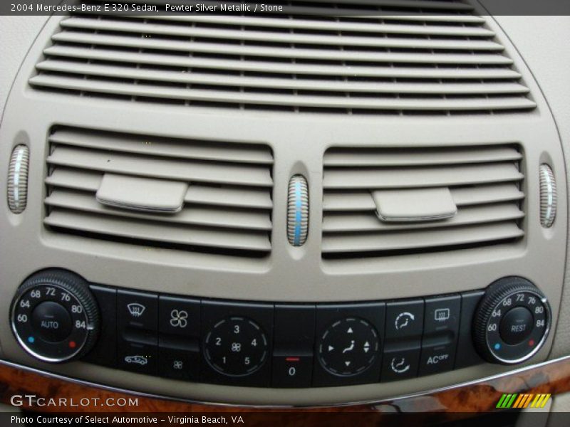 Pewter Silver Metallic / Stone 2004 Mercedes-Benz E 320 Sedan