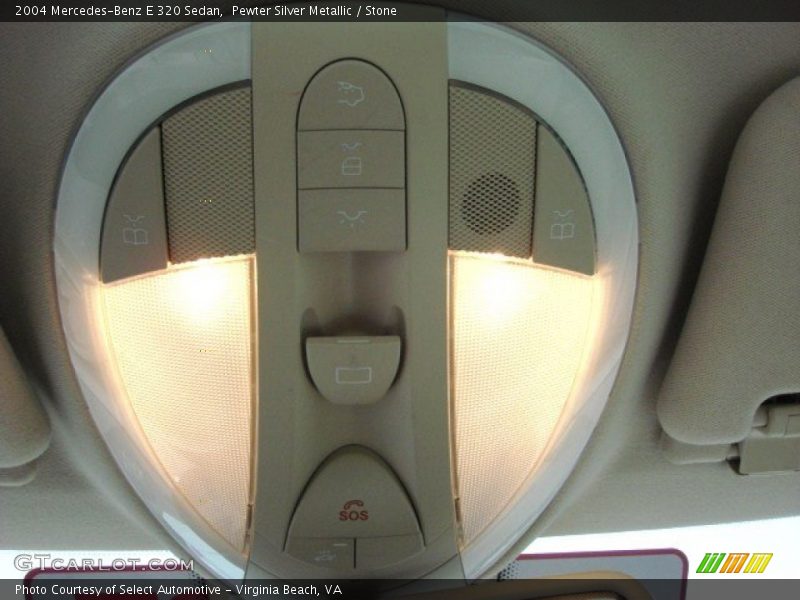 Pewter Silver Metallic / Stone 2004 Mercedes-Benz E 320 Sedan