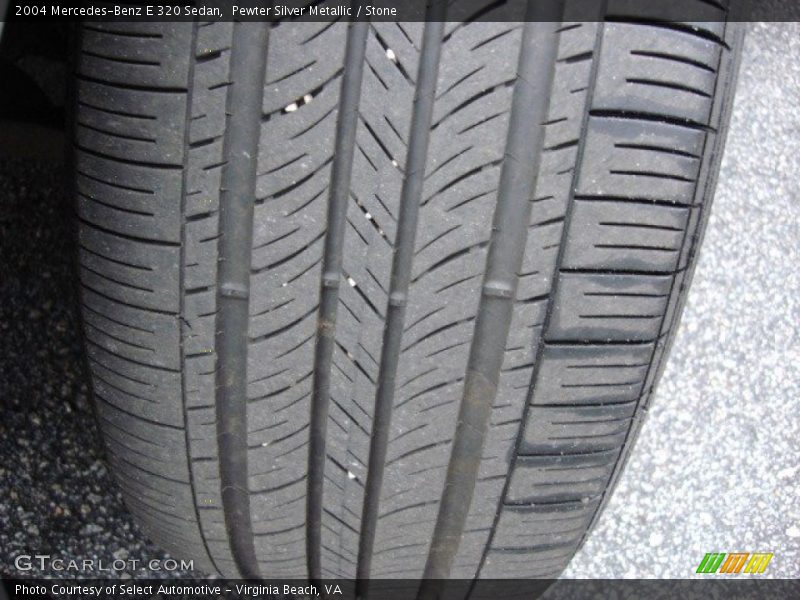 Pewter Silver Metallic / Stone 2004 Mercedes-Benz E 320 Sedan