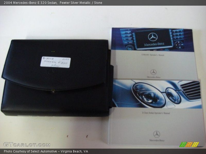 Pewter Silver Metallic / Stone 2004 Mercedes-Benz E 320 Sedan