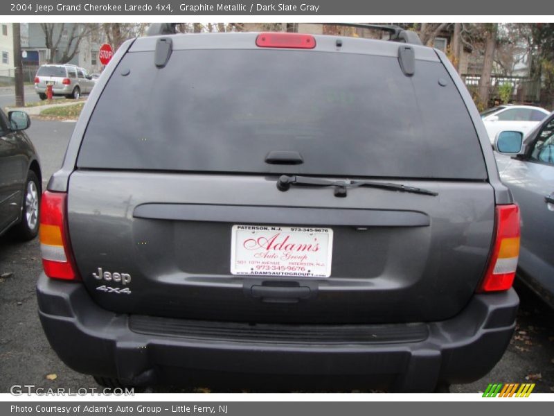 Graphite Metallic / Dark Slate Gray 2004 Jeep Grand Cherokee Laredo 4x4