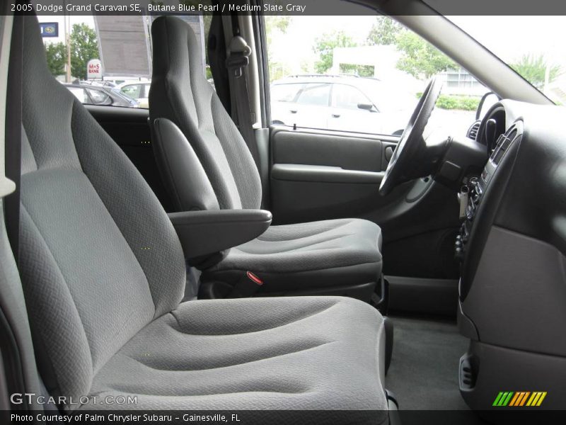 Butane Blue Pearl / Medium Slate Gray 2005 Dodge Grand Caravan SE
