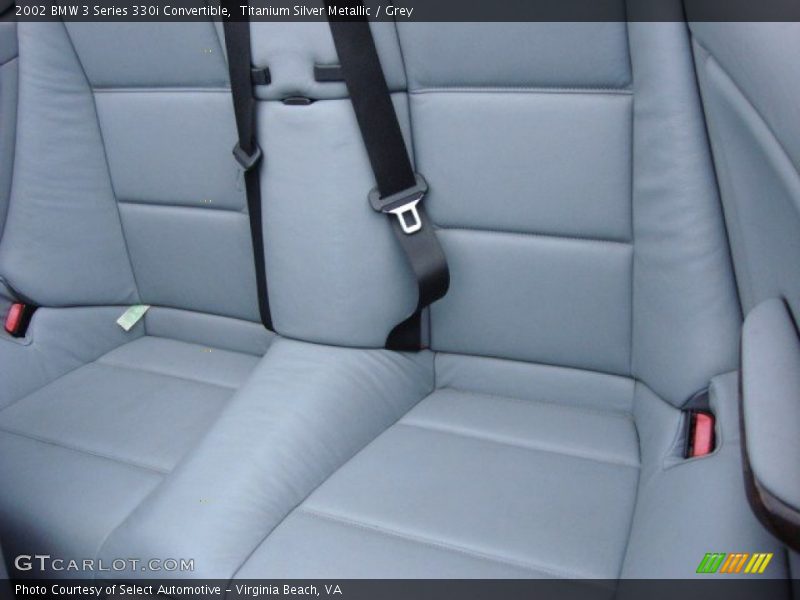 Titanium Silver Metallic / Grey 2002 BMW 3 Series 330i Convertible