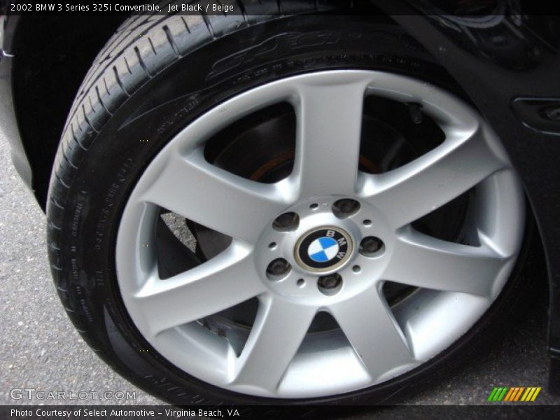  2002 3 Series 325i Convertible Wheel