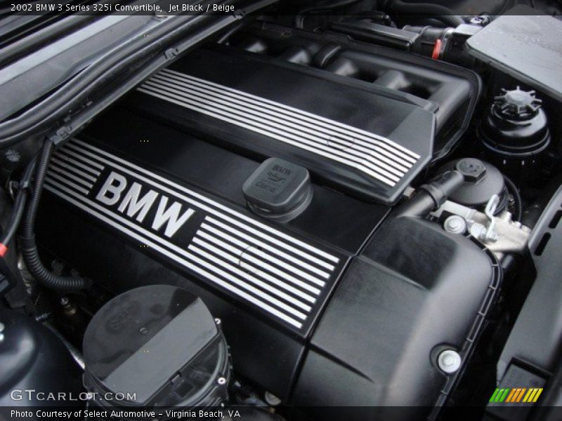  2002 3 Series 325i Convertible Engine - 2.5L DOHC 24V Inline 6 Cylinder