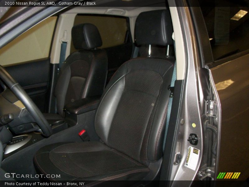 Gotham Gray / Black 2010 Nissan Rogue SL AWD