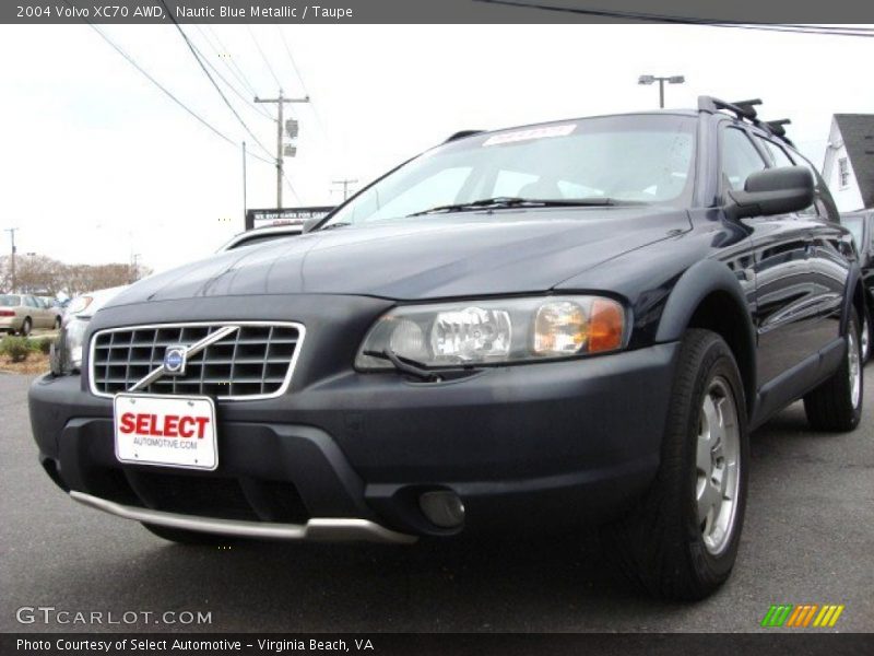 Nautic Blue Metallic / Taupe 2004 Volvo XC70 AWD