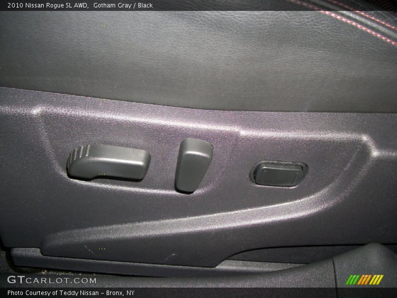 Gotham Gray / Black 2010 Nissan Rogue SL AWD