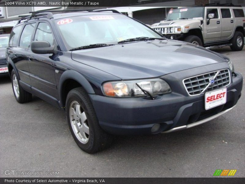 Nautic Blue Metallic / Taupe 2004 Volvo XC70 AWD