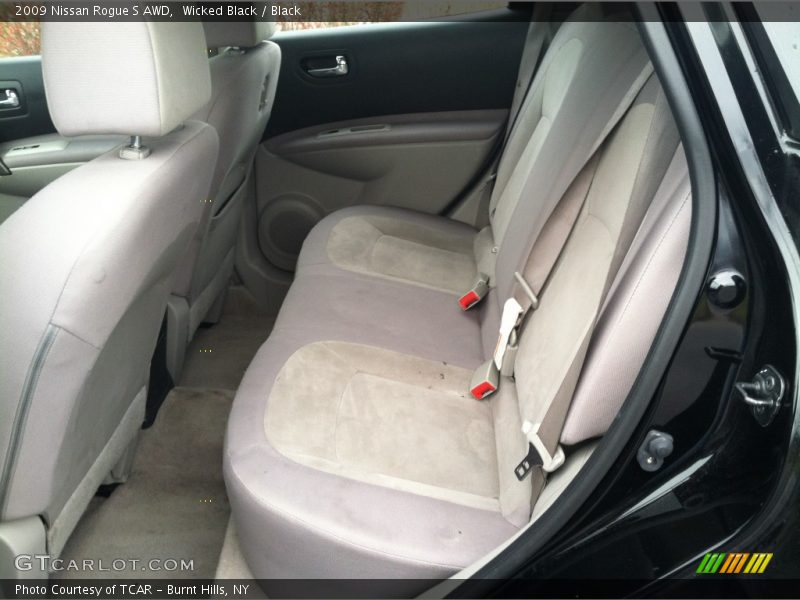 Wicked Black / Black 2009 Nissan Rogue S AWD