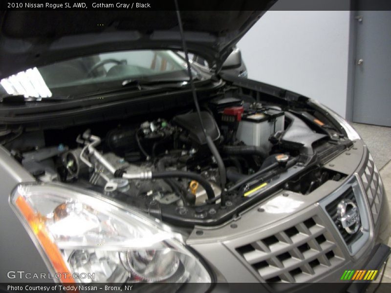 Gotham Gray / Black 2010 Nissan Rogue SL AWD