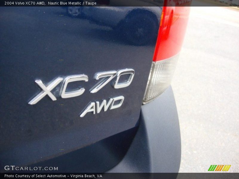 Nautic Blue Metallic / Taupe 2004 Volvo XC70 AWD