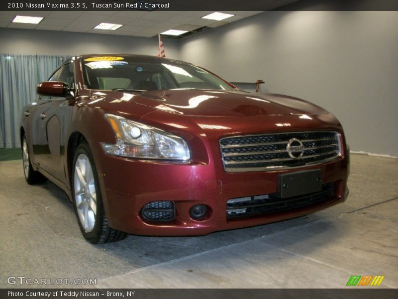 Tuscan Sun Red / Charcoal 2010 Nissan Maxima 3.5 S