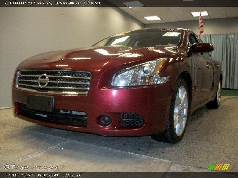 Tuscan Sun Red / Charcoal 2010 Nissan Maxima 3.5 S