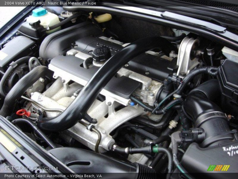 Nautic Blue Metallic / Taupe 2004 Volvo XC70 AWD