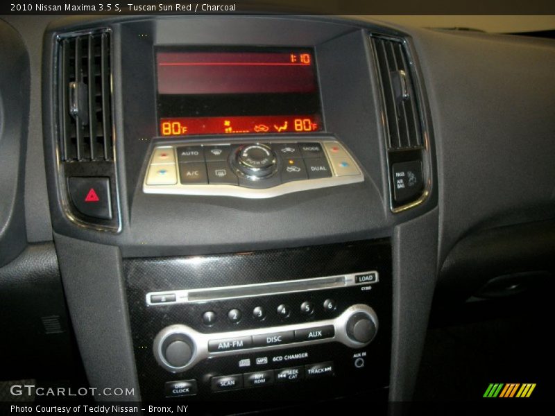 Tuscan Sun Red / Charcoal 2010 Nissan Maxima 3.5 S