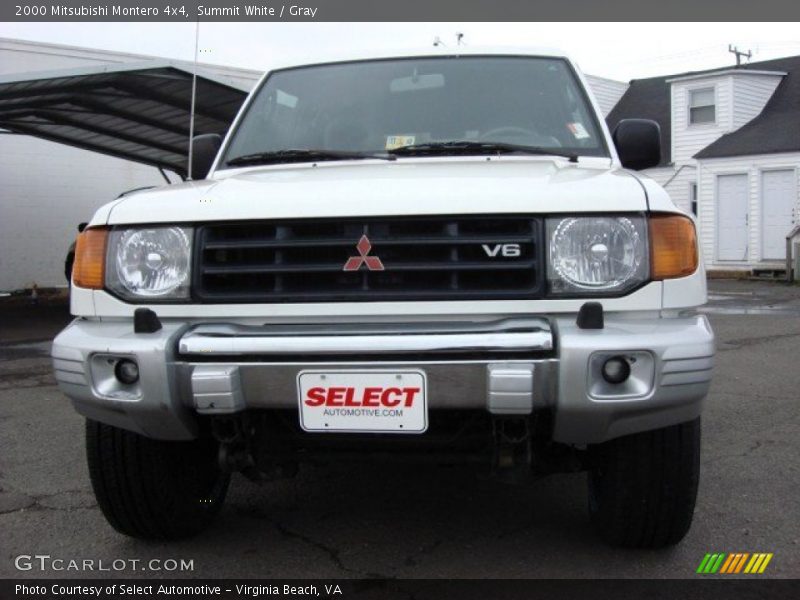 Summit White / Gray 2000 Mitsubishi Montero 4x4