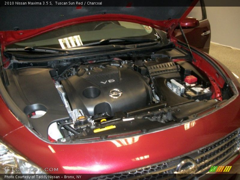 Tuscan Sun Red / Charcoal 2010 Nissan Maxima 3.5 S