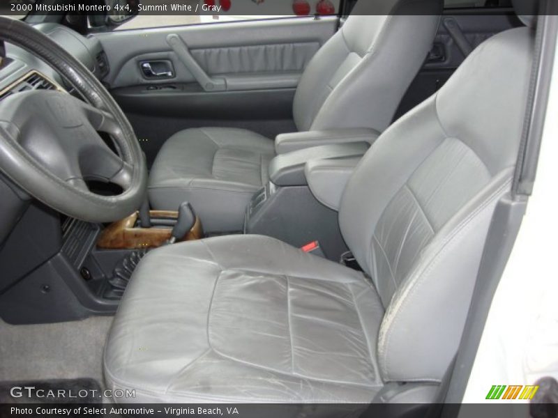  2000 Montero 4x4 Gray Interior