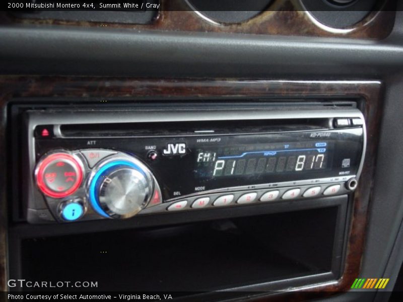 Summit White / Gray 2000 Mitsubishi Montero 4x4