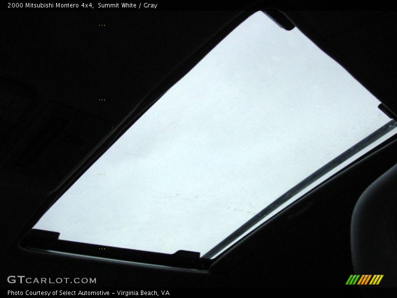 Summit White / Gray 2000 Mitsubishi Montero 4x4