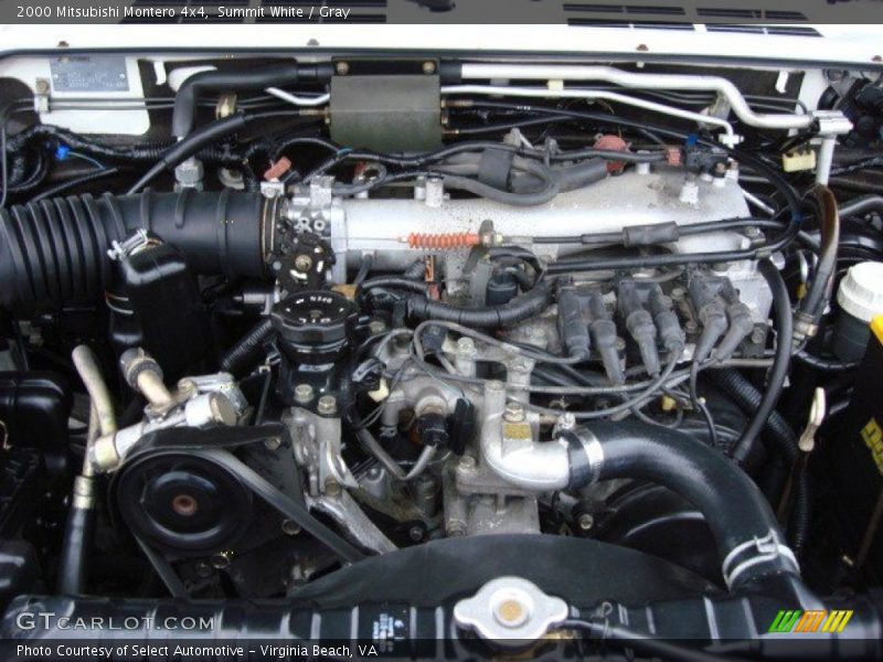 2000 Montero 4x4 Engine - 3.5 Liter SOHC 24-Valve V6