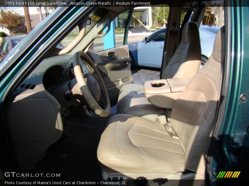  2001 F150 Lariat SuperCrew Medium Parchment Interior
